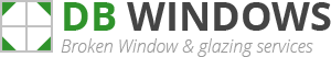 Great Harwood Broken Window Logo